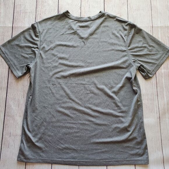 Champion Athletic V-Neck Grey T-shirt, L - Picture 2 of 5